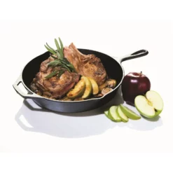 Lodge Logic Cast Iron Skillet With Helper Handle 30cm -Cookware Shop HAL L10SK3 4