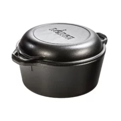Lodge Logic Cast Iron Double Dutch Oven 5.2L