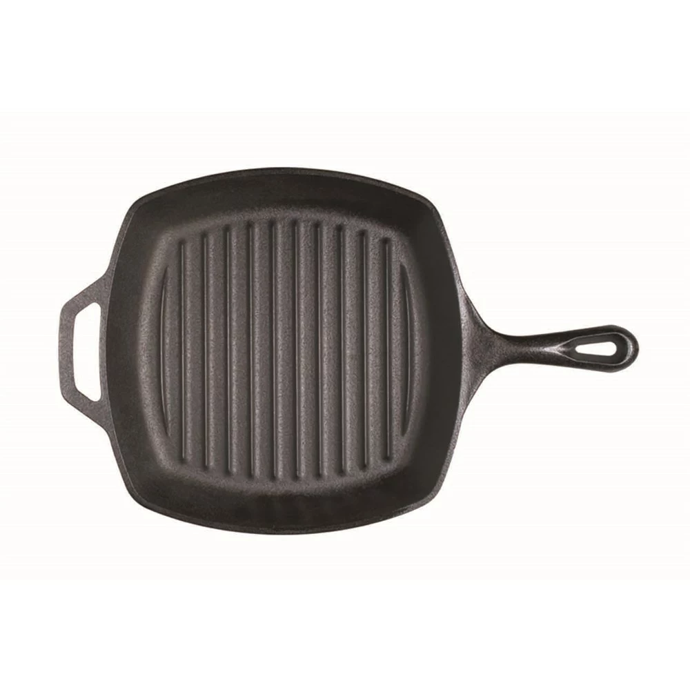 Lodge Cast Iron Grill Pan 27cm 3 Lodge Cast Iron Grill Pan 27cm