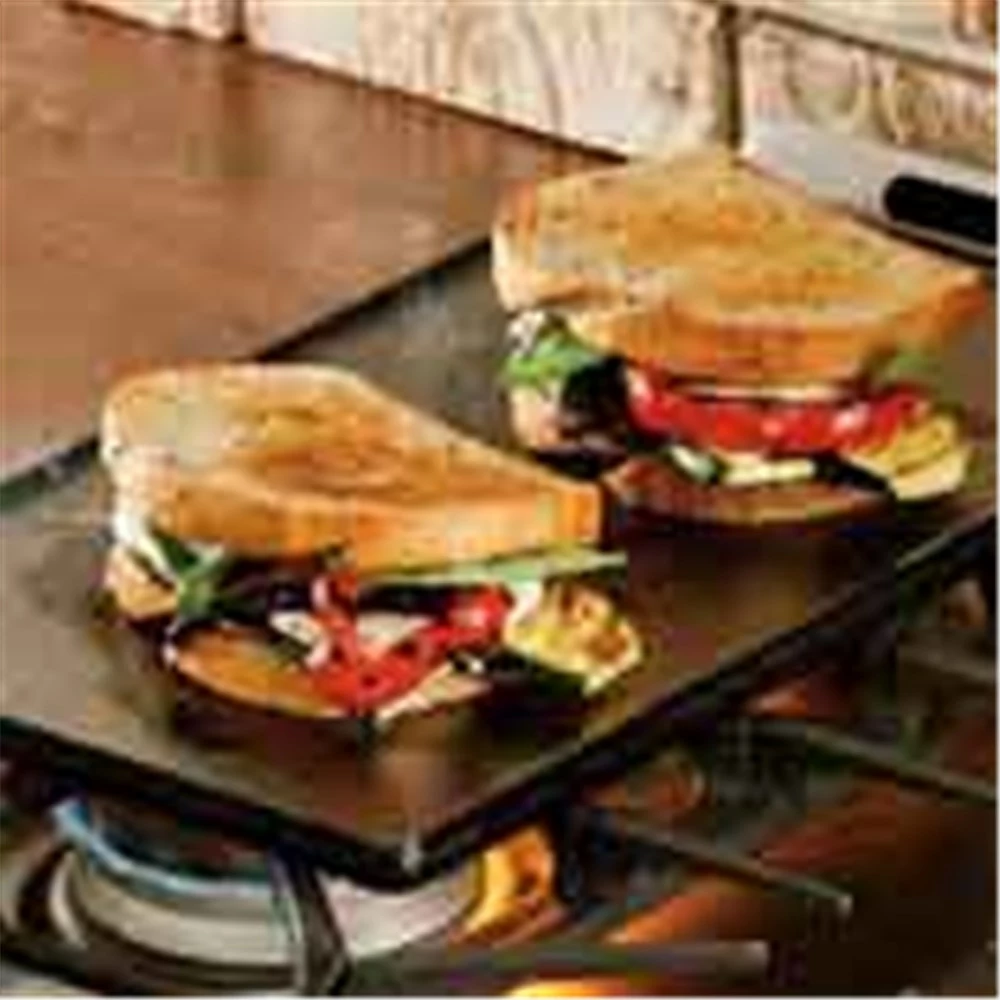 Lodge Logic Rectangular Cast Iron Reversible Grill 42.5x24cm 4 Lodge Logic Rectangular Cast Iron Reversible Grill 42.5x24cm - Image 2