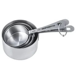 Soffritto A Series Stainless Steel Measuring Cup Set Of 4