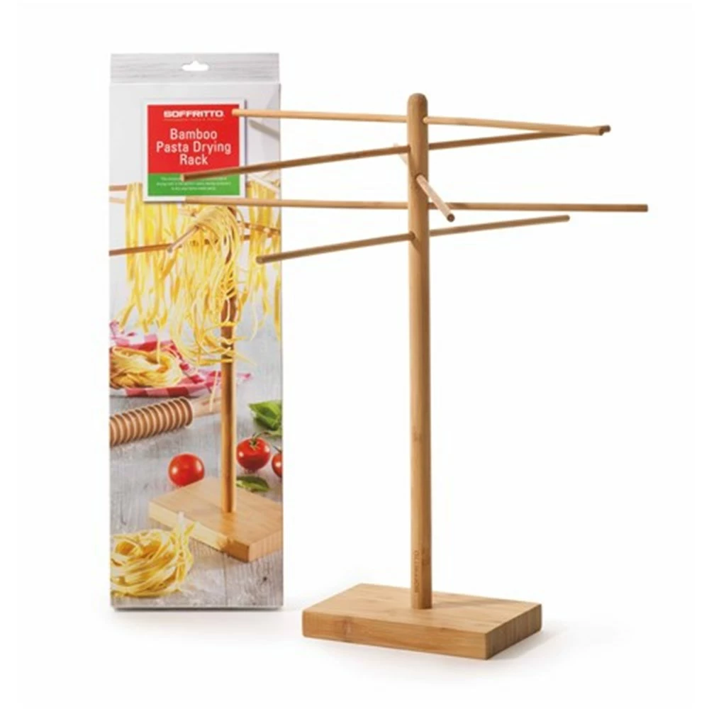 Soffritto Bamboo Pasta Drying Rack 4 Soffritto Bamboo Pasta Drying Rack - Image 2