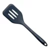 Scullery Kolori Silicone Black Slotted Turner