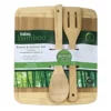 Scullery Bamboo Board & Utensil Set 32 X 26cm -Cookware Shop HIM 1029119