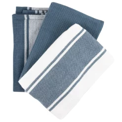 Scullery Pura Tea Towel Set Of 3 Grey