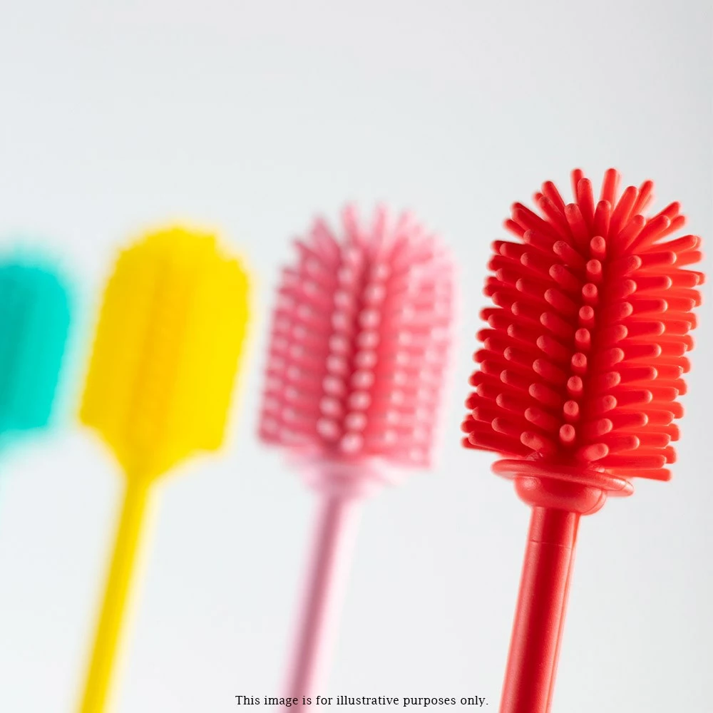 Scullery Kolori Silicone Bottle Brush 38cm Grey 5 Scullery Kolori Silicone Bottle Brush 38cm Grey - Image 3