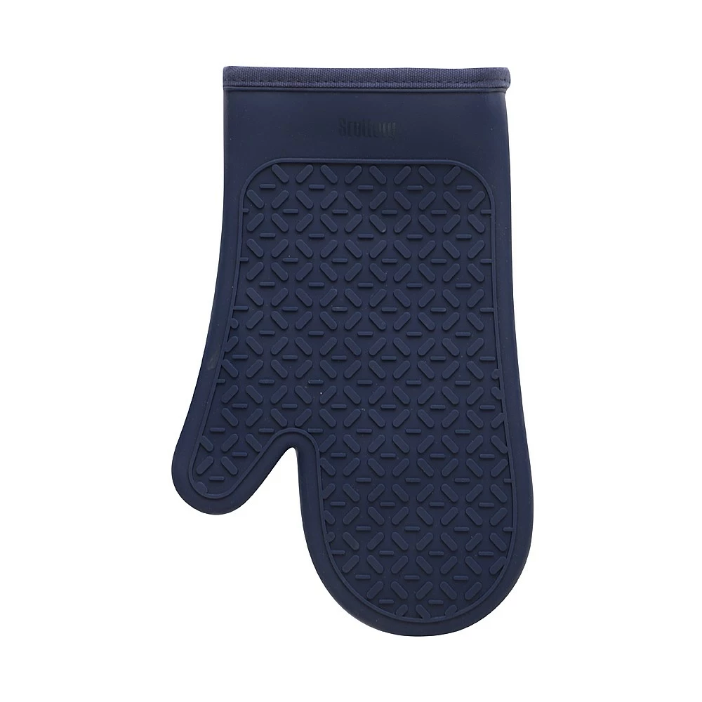 Scullery Kolori Silicone Oven Glove Navy 3 Scullery Kolori Silicone Oven Glove Navy