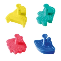 Soffritto Professional Bake 4 Piece Space Cookie Stamp Set