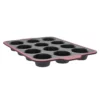 Soffritto Professional Bake 12-Cup Non-Stick Silicone Muffin Pan 36 X 26cm -Cookware Shop HIM 1033118