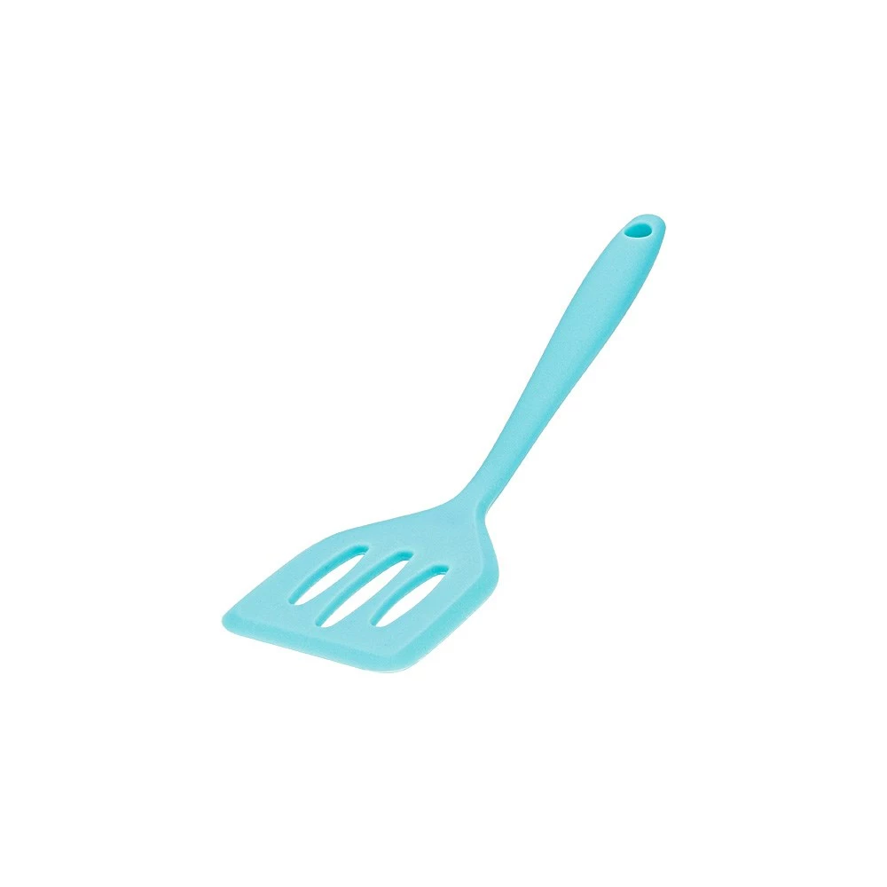 Scullery Kolori Mini Silicone Turner 21cm Teal 3 Scullery Kolori Mini Silicone Turner 21cm Teal