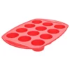Scullery Kolori Silicone 12 Cup Muffin Tray Red