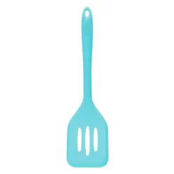 Scullery Kolori Silicone Slotted Turner 31cm Teal