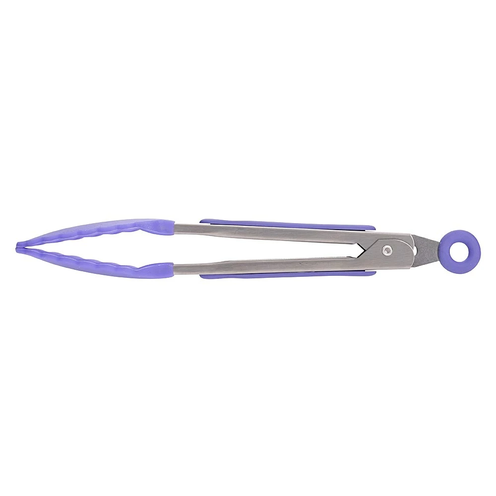 Scullery Kolori Silicone Tong 27cm Purple 3 Scullery Kolori Silicone Tong 27cm Purple