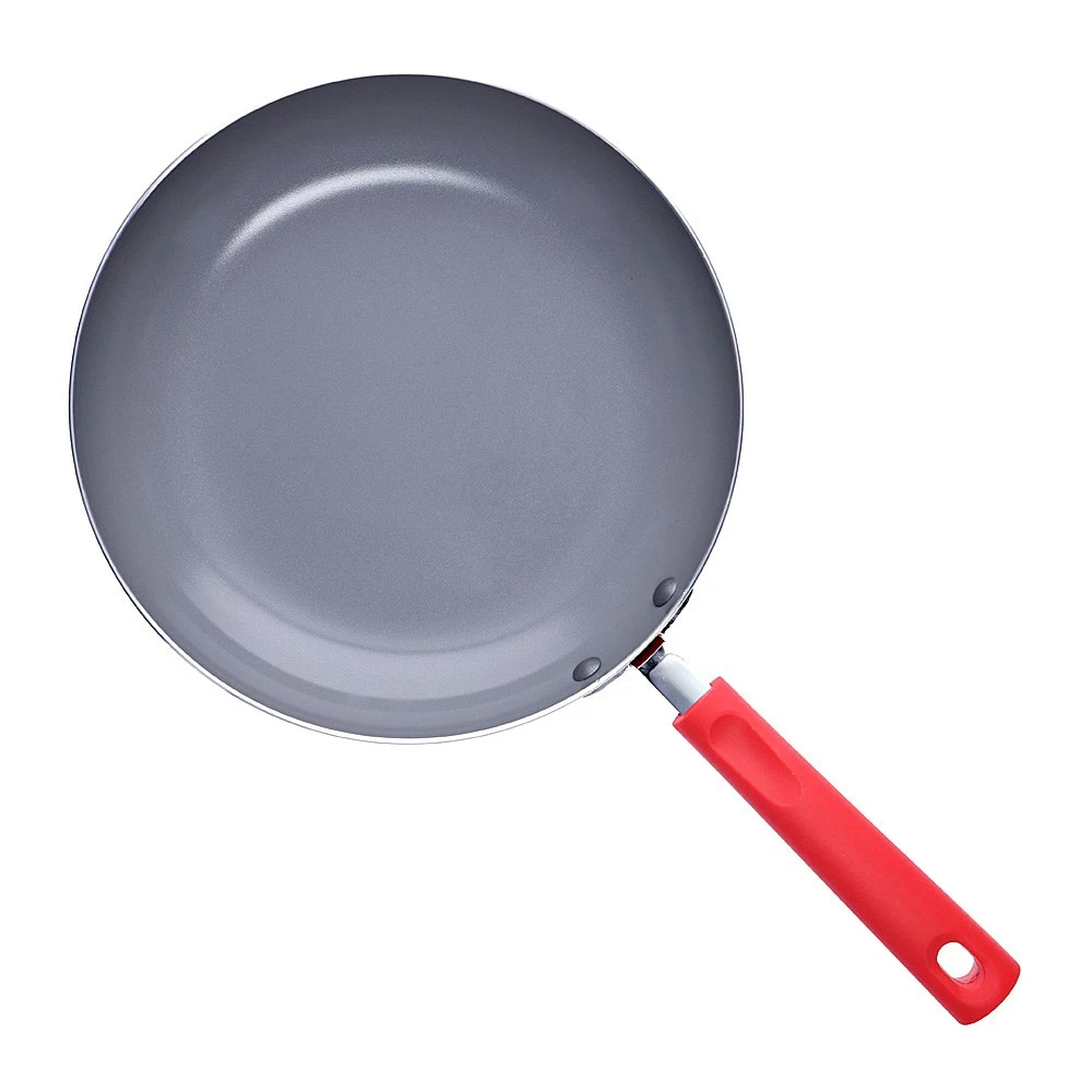 Scullery Kolori Ceramic Non-Stick Frypan 26cm Red 3 Scullery Kolori Ceramic Non-Stick Frypan 26cm Red