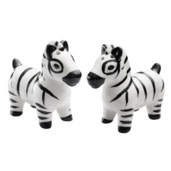 Ambrosia Novelty Salt & Pepper Shakers Zebra