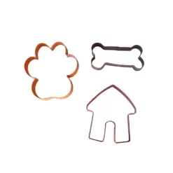 Soffritto Professional Bake 3 Piece Cookie Cutter Set Dog