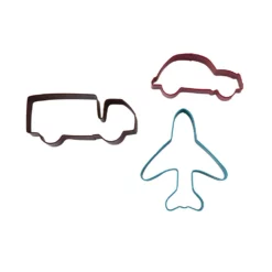 Soffritto Professional Bake 3 Piece Cookie Cutter Set Transport