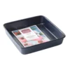 Bakers Delight Cuisson Carbon Steel Non Stick Square Baking Pan 23cm Navy