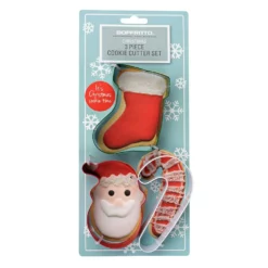 Soffritto Professional Bake 3 Piece Christmas Cookie Cutter Set -Cookware Shop HIM 1034559 3