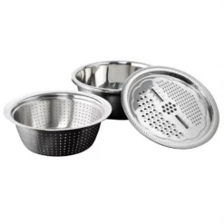 Soffritto A Series 3- Piece Grate Strain Prep Set