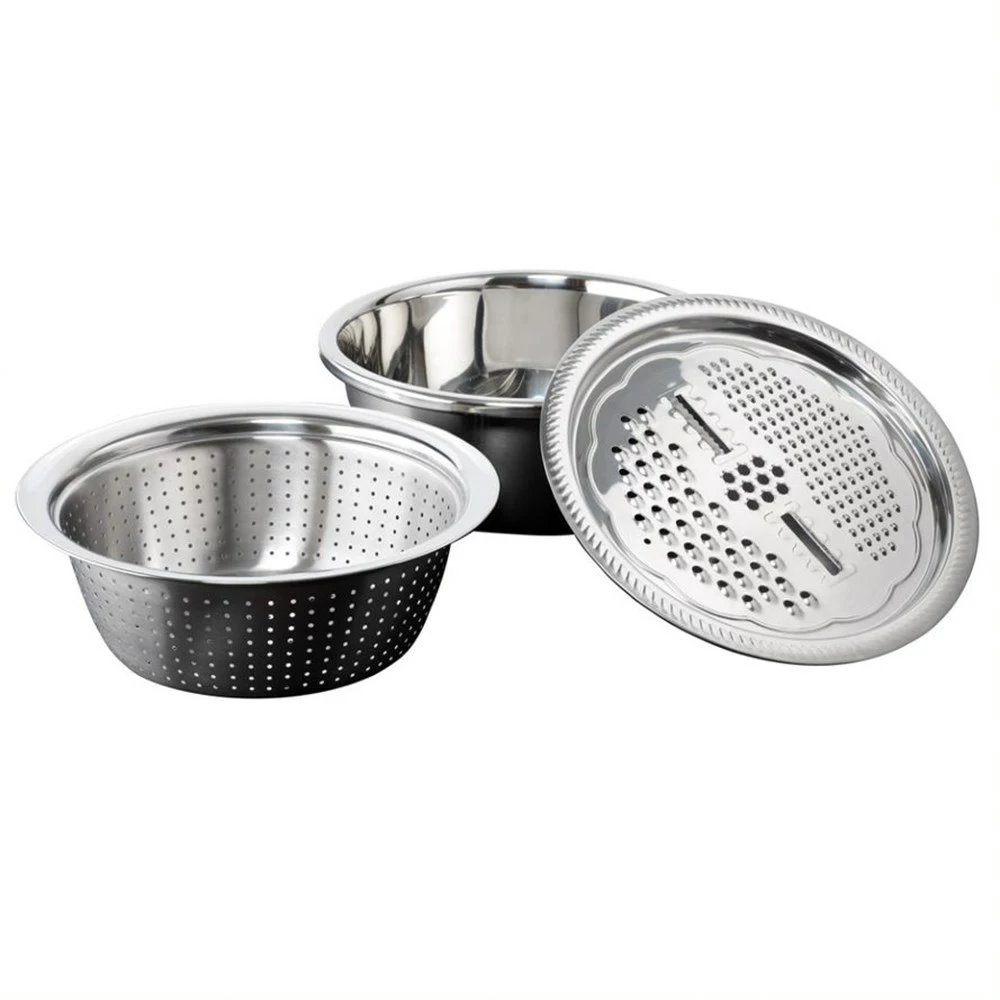 Soffritto A Series 3- Piece Grate Strain Prep Set 3 Soffritto A Series 3- Piece Grate Strain Prep Set