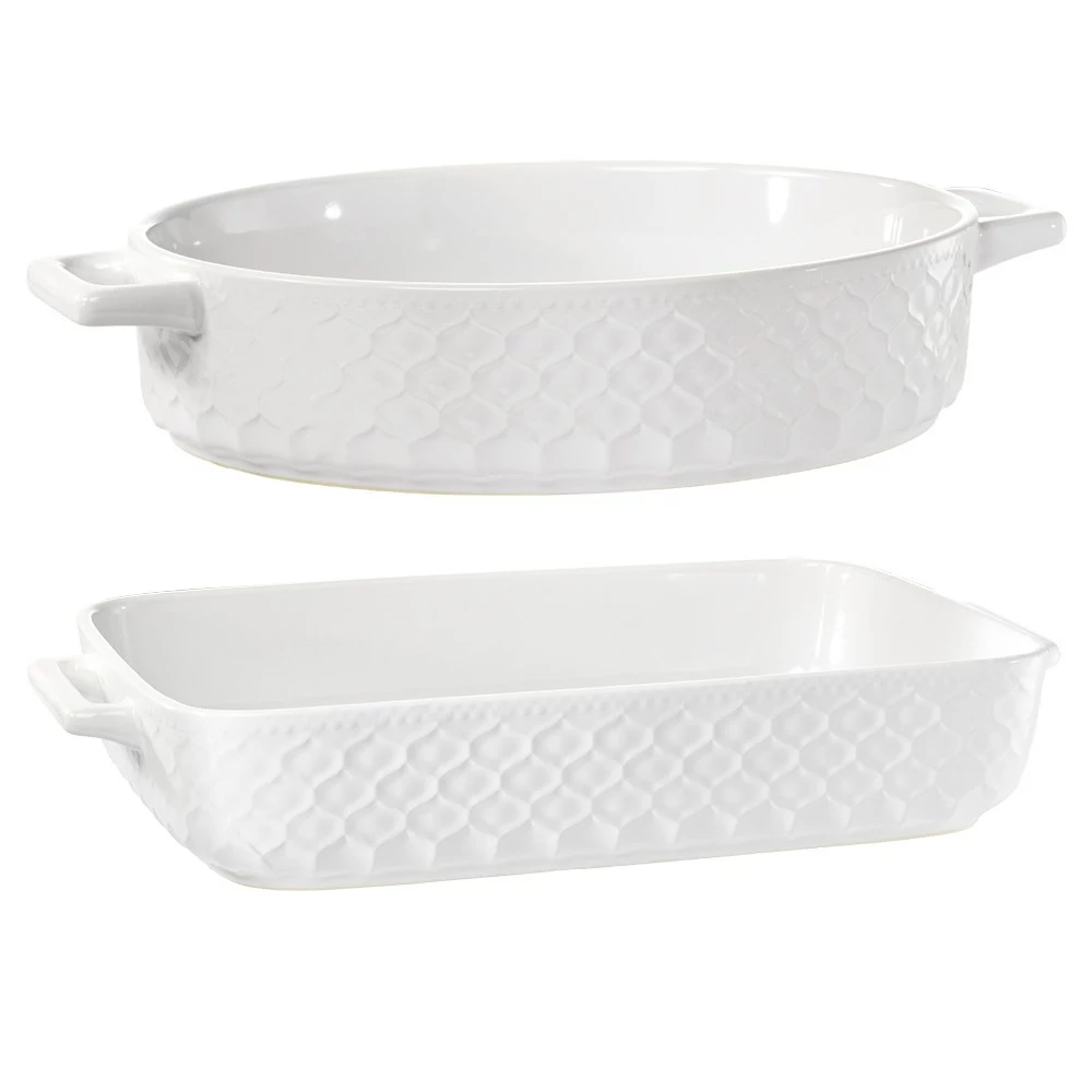 OvenBake 2 Piece Lasagne Baker & Oval Baker Set 3 OvenBake 2 Piece Lasagne Baker & Oval Baker Set