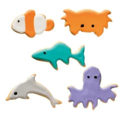 Soffritto Professional Bake Cookie Cutter Set Of 5 Under The Sea -Cookware Shop HIM 1037552 2