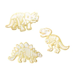 Soffritto Professional Bake 6 Piece Cookie Stamp & Cutter Set Dinosaur 5 Soffritto Professional Bake 6 Piece Cookie Stamp & Cutter Set Dinosaur -Cookware Shop HIM 1037556 2