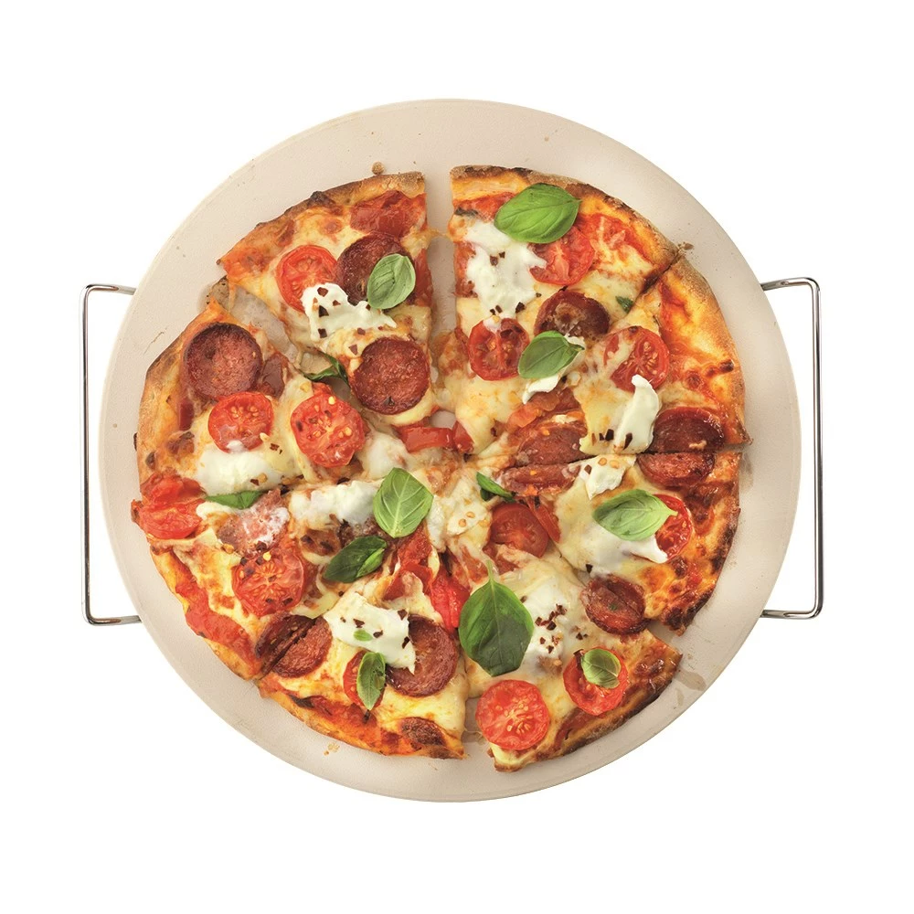 Soffritto Professional Flameproof 3 Piece Pizza Stone Set 4 Soffritto Professional Flameproof 3 Piece Pizza Stone Set - Image 2