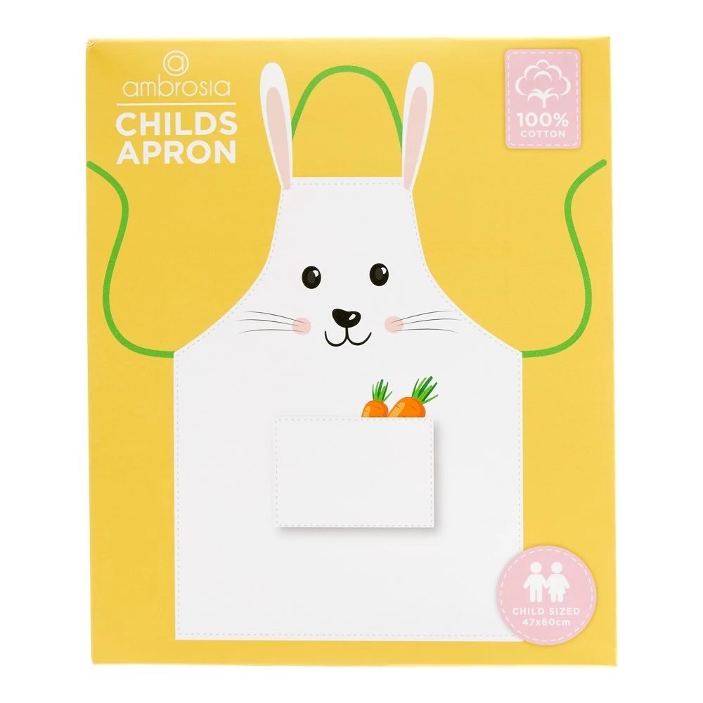 Ambrosia Kids Bunny Apron 4 Ambrosia Kids Bunny Apron - Image 2