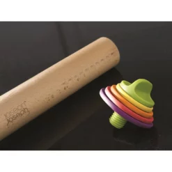 Joseph Joseph Adjustable Rolling Pin With Measuring Rings Multicolour -Cookware Shop IND JJ20085 2