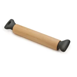 Joseph Joseph Grip Pin Ergonomic Rolling Pin Grey