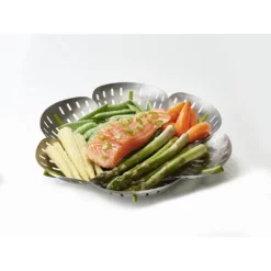 Joseph Joseph Bloom Stainless Steel Folding Steamer Basket 9 Joseph Joseph Bloom Stainless Steel Folding Steamer Basket -Cookware Shop JOS 45033 3