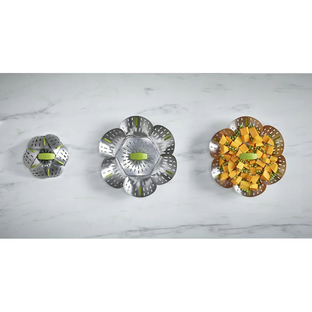 Joseph Joseph Bloom Stainless Steel Folding Steamer Basket 6 Joseph Joseph Bloom Stainless Steel Folding Steamer Basket - Image 4