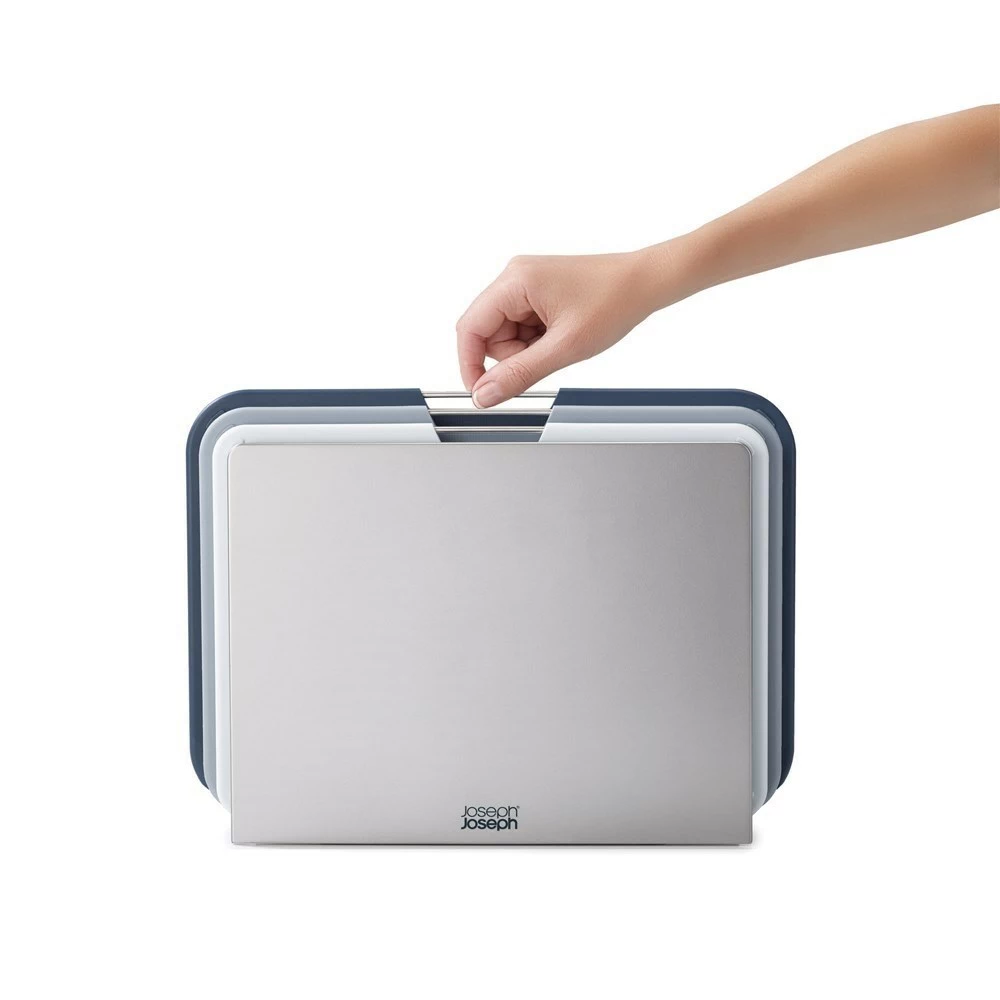 Joseph Joseph Nest Chopping Boards 3 Piece Set Large Grey 4 Joseph Joseph Nest Chopping Boards 3 Piece Set Large Grey - Image 2