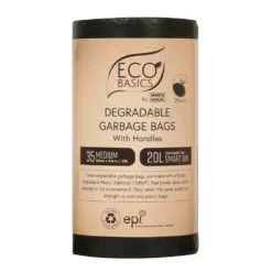 White Magic Eco Basics Garbage Bags Medium