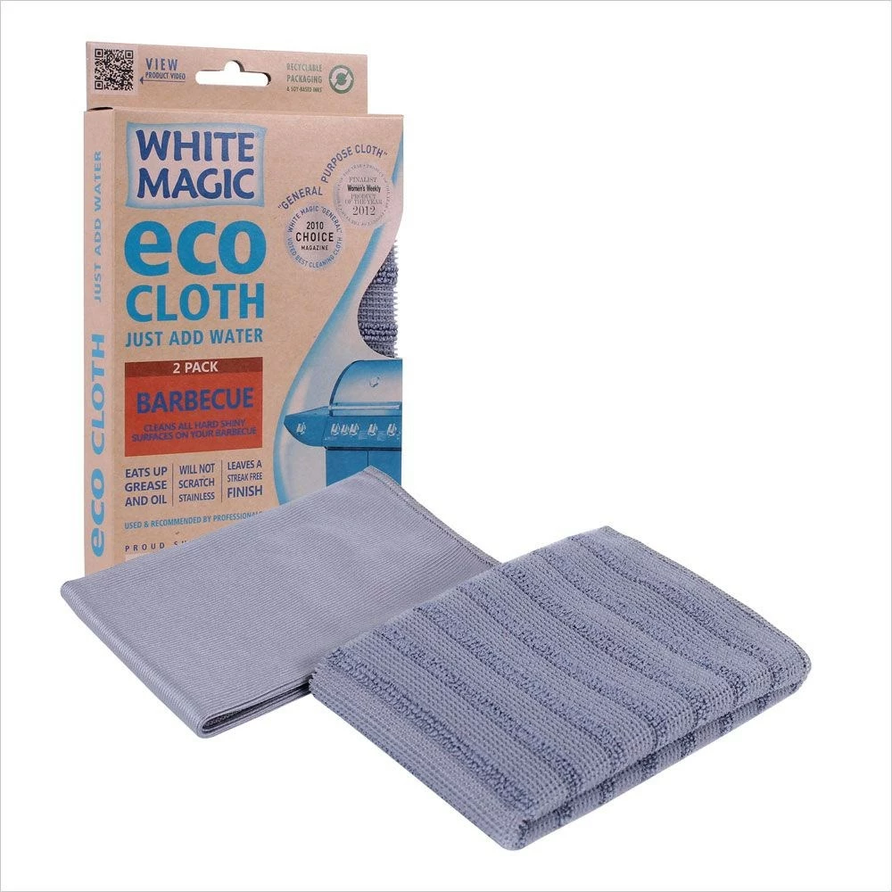 White Magic Eco Cloth 2 Pack Barbecue 3 White Magic Eco Cloth 2 Pack Barbecue