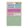 White Magic Eco Cloth Dish Drying Mat Olive Green -Cookware Shop JTY WMMFDMO
