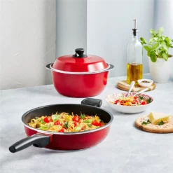 Bessemer Red 4 Piece Cookware Set 21 Bessemer Red 4 Piece Cookware Set -Cookware Shop KIT 1000017 10