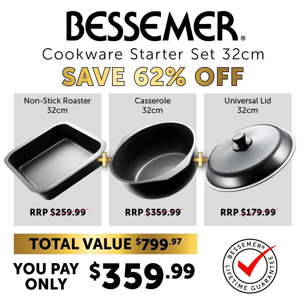 Bessemer 3 Piece Bundle Kit 32cm Ebony 3 Bessemer 3 Piece Bundle Kit 32cm Ebony