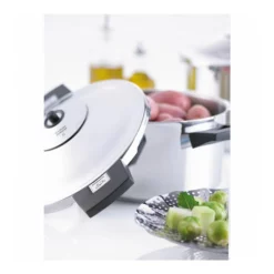 Kuhn Rikon Duromatic Double Handle Pressure Cooker 22cm 8L -Cookware Shop KUH 3044 4