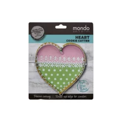 Mondo Stainless Steel Heart Cookie Cutter