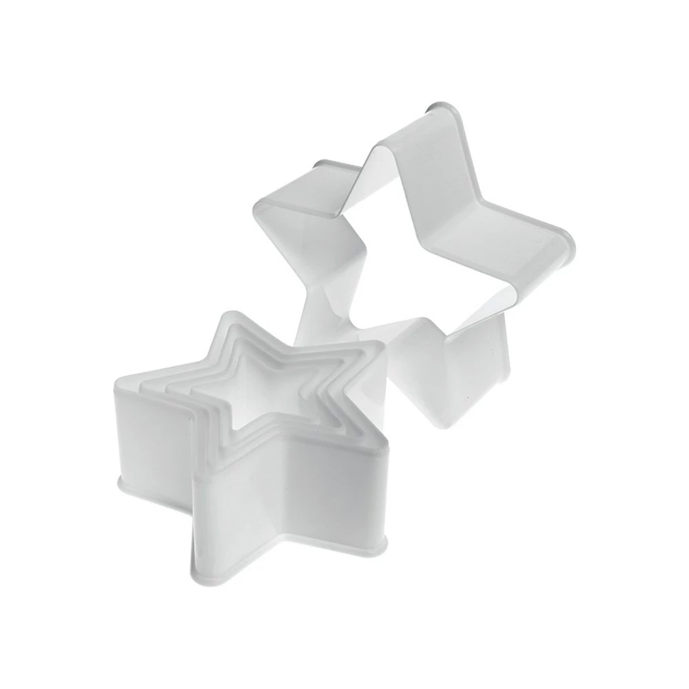 Mondo 5 Piece Star Cookie Cutter Set 3 Mondo 5 Piece Star Cookie Cutter Set