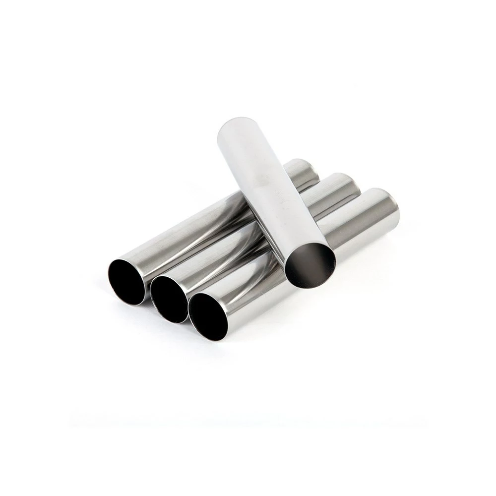 Mondo 4 Piece Stainless Steel Cannoli Tube Mould Set 3 Mondo 4 Piece Stainless Steel Cannoli Tube Mould Set