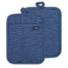 Ladelle Lennox Set Of 2 Pot Holders Marine -Cookware Shop LAD 41473