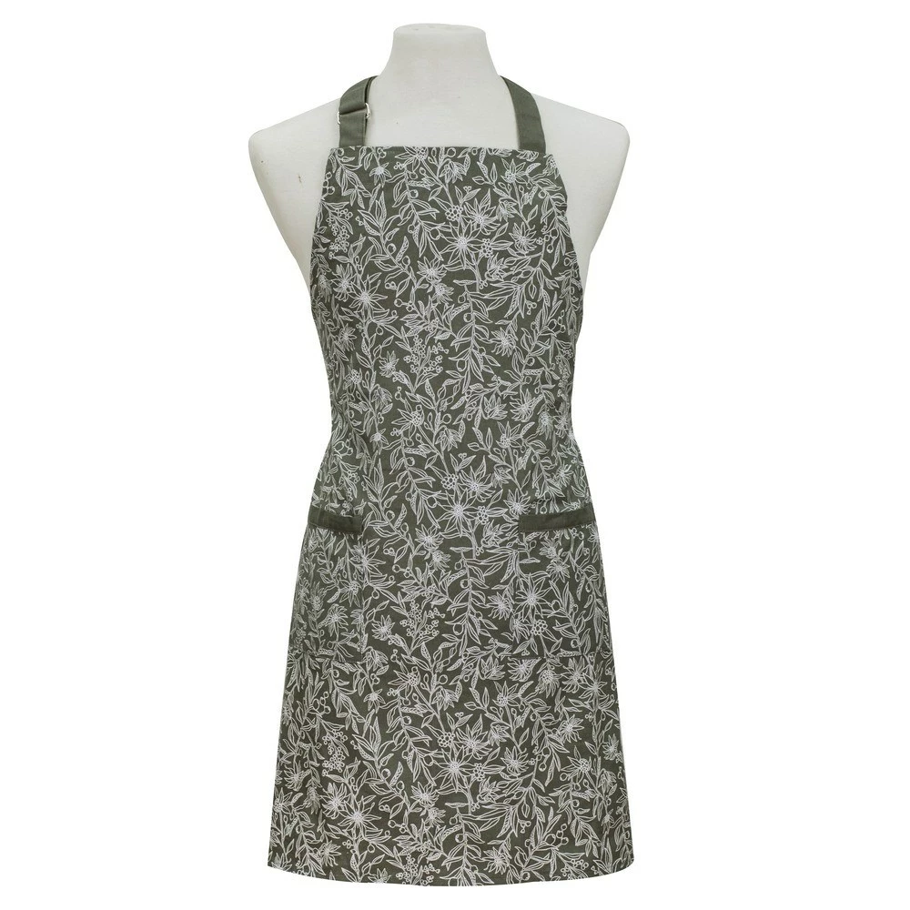 Ladelle Eco Wildflower Apron Sage 3 Ladelle Eco Wildflower Apron Sage