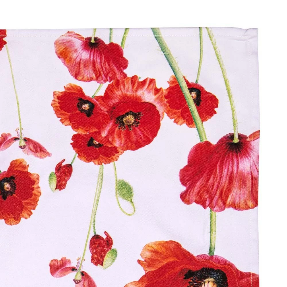 Ashdene Red Poppies Kitchen Towel 5 Ashdene Red Poppies Kitchen Towel - Image 3