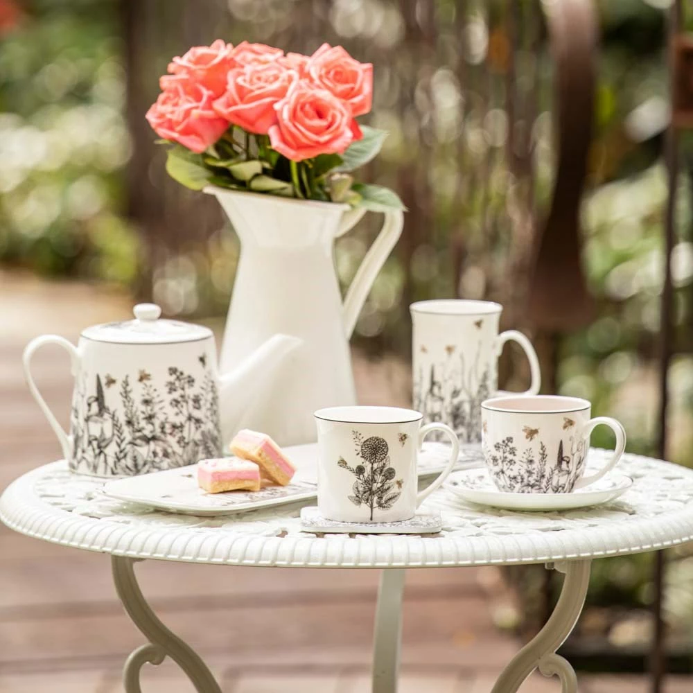 Ashdene Queen Bee Teapot & 2 Teacup Set 7 Ashdene Queen Bee Teapot & 2 Teacup Set - Image 5