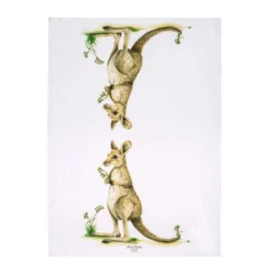Ashdene Bush Buddies Kangaroo Kitchen Towel