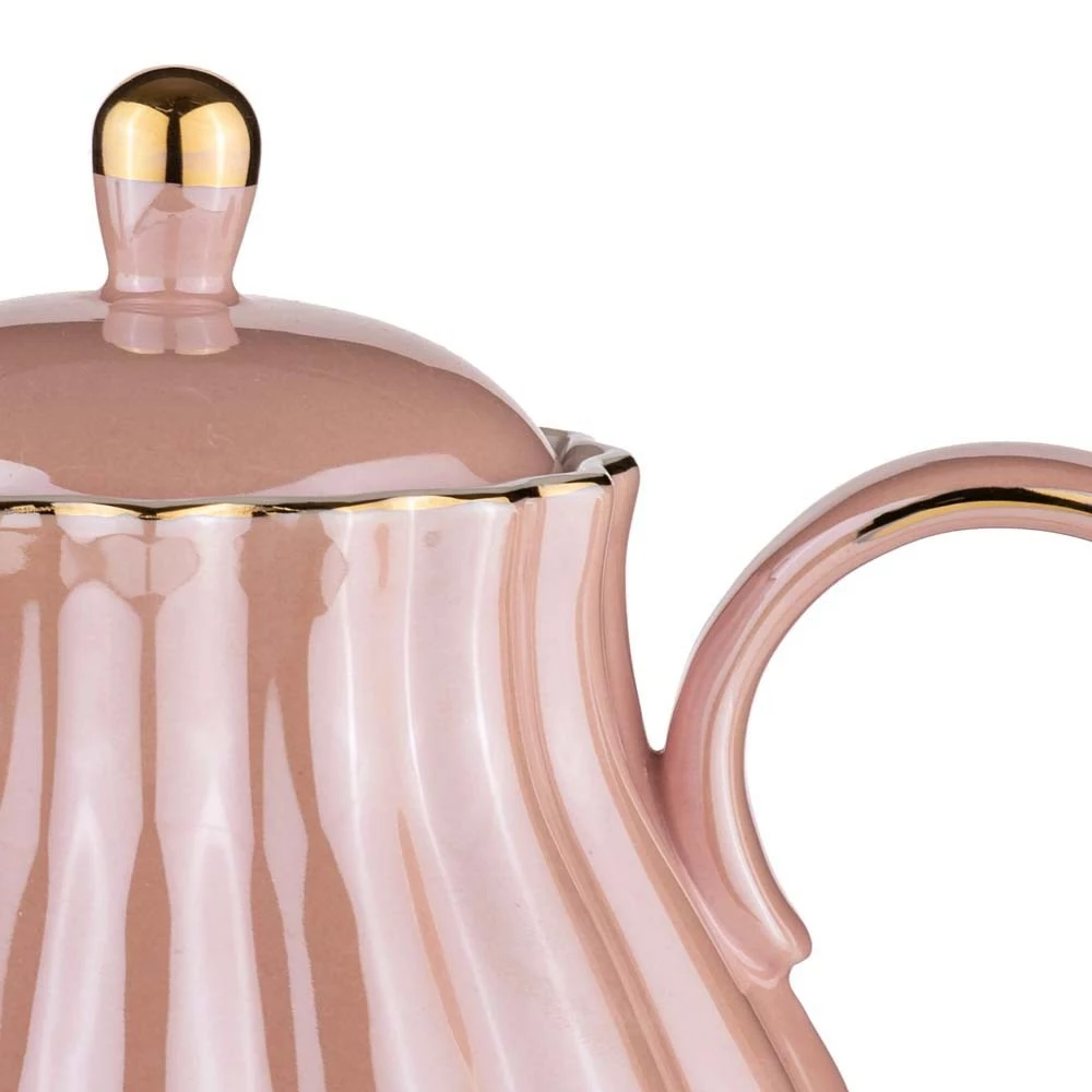 Ashdene Parisienne Pearl Teapot 950ml Marshmallow 4 Ashdene Parisienne Pearl Teapot 950ml Marshmallow - Image 2